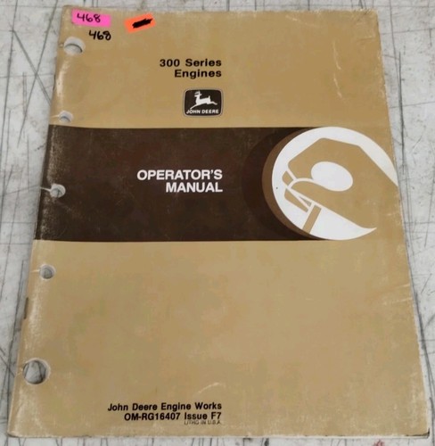John deere serie 300 motori - john,